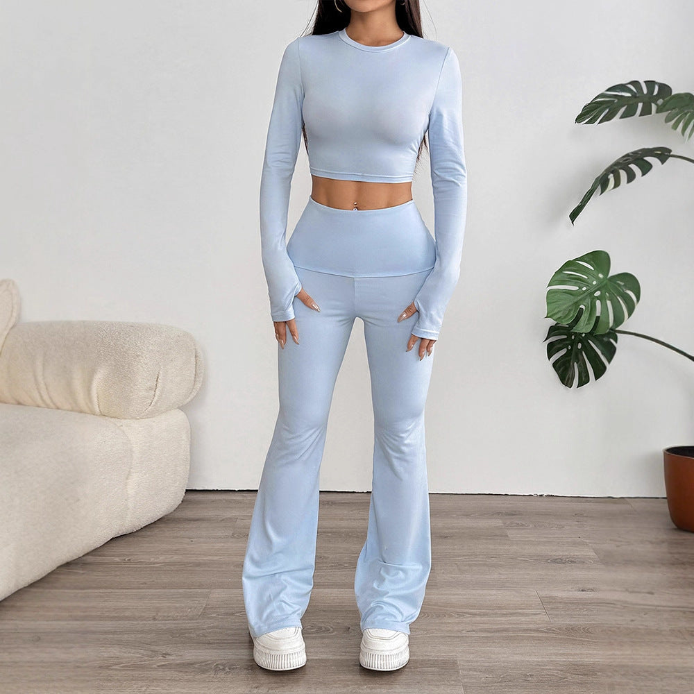 Women's High-Waisted Yoga Casual Suit